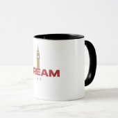 Dream Big Tasse (VorderseiteRechts)