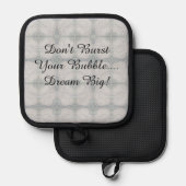 Dream Big Topflappen (Vorderseite/Rückseite)