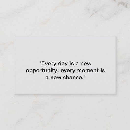 ‚DREAM BIG‘ VISITENKARTE (Vorderseite)