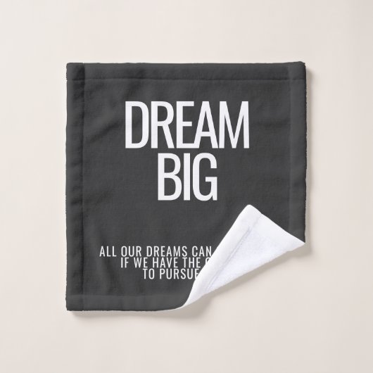 Dream Big Wash Tuch (Waschlappen)