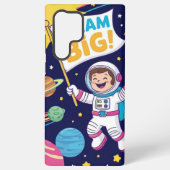 Dream Big with a Kid Astronaut Samsung Galaxy Hülle (Rückseite)