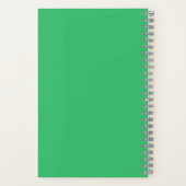 Dream Big, Work Hard Notebook Notizblock (Rückseite)