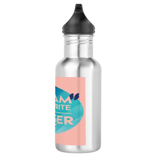 Dream Big Write Bigger 2 Wasserflasche (Rechts)