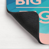 Dream Big Write Bigger Option 2 Mousepad (Ecke)
