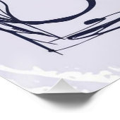 Dream Big Write Bigger Poster (Ecke)