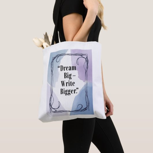 Dream Big - Write Bigger Tasche (Von Nahem)