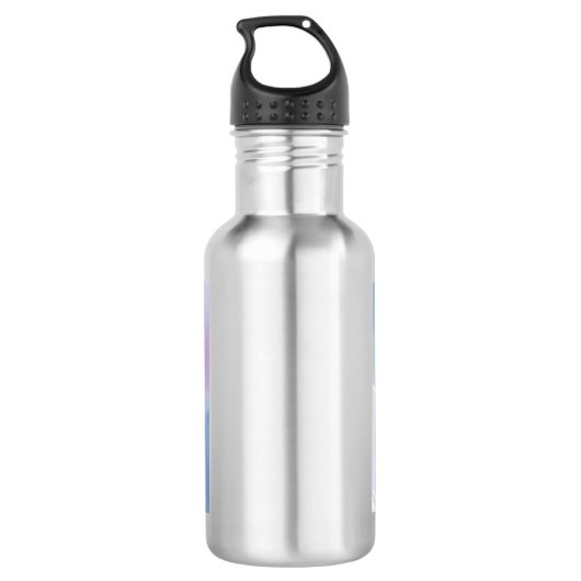 Dream Big Write Bigger Water Flasche Edelstahlflasche (Rückseite)