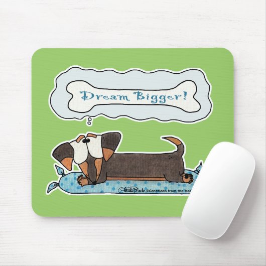 Dream Bigger Mousepad (Mit Mouse)