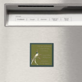 Dream Bird Serenity Prayer Magnet (In Situ (Geschirrspüler))