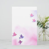 Dream Birds Stationery Briefpapier (Stehend Vorderseite)