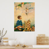 Dream Blocks von Jesse Willcox Smith Poster (Küche)