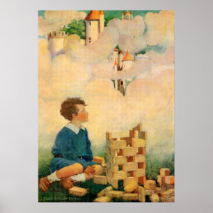 Dream Blocks von Jesse Willcox Smith Poster
