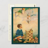 Dream Blocks von Jesse Willcox Smith Postkarte (Vorne/Hinten)