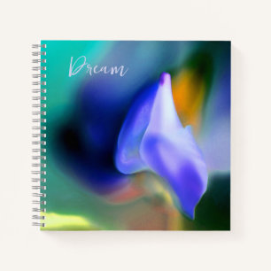 "Dream" Blumendruck SpiralNotebook Notizblock
