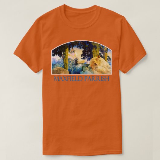 Dream Castle in the Sky 1908 von Maxfield Parrish T-Shirt (Design vorne)