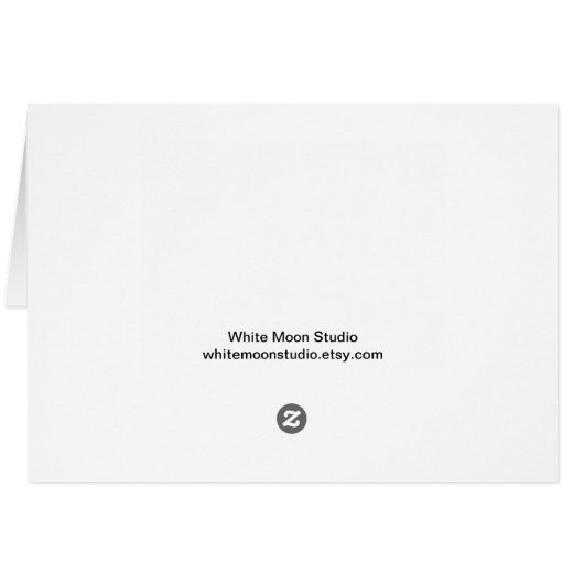 Dream Cat Card (Rückseite Horizontal)