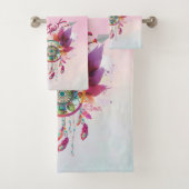 Dream Catcher and Arrow Badhandtuch Set (Insitu)