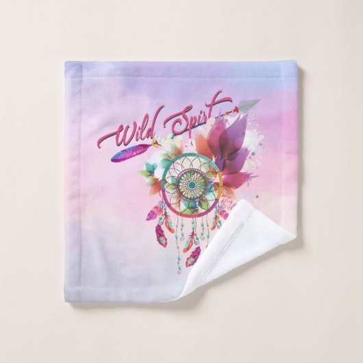 Dream Catcher and Arrow Badhandtuch Set (Waschlappen)