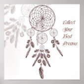 Dream Catcher and Quote Poster (Vorne)