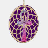 Dream Catcher Ankh Keramikornament (Rechts)