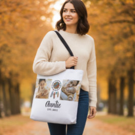 Dream Catcher Auntie Established Script 2 Photo Tasche