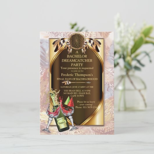 Dream Catcher Bachelor Party (Stehend Vorderseite)