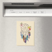 Dream Catcher Background Magnet (In Situ (Geschirrspüler))