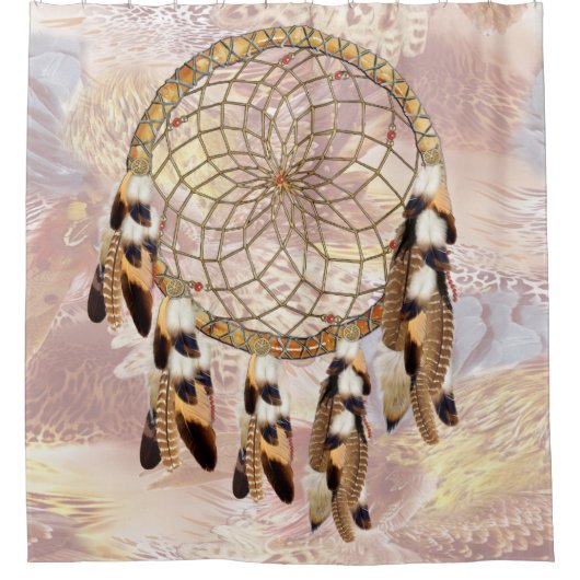 Dream Catcher Bad Duschvorhang (Vorderseite)