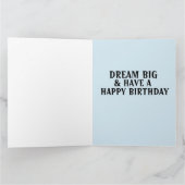 DREAM CATCHER BIRTHDAY CARD KARTE (Innenseite)