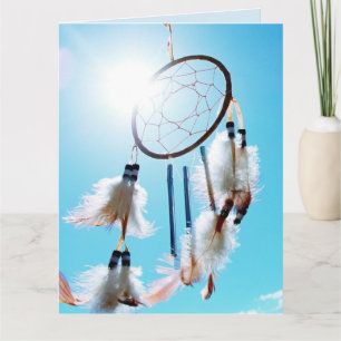 DREAM CATCHER BIRTHDAY CARD KARTE
