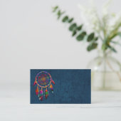 Dream Catcher Business Card Visitenkarte (Stehend Vorderseite)