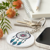 Dream Catcher Charm Schlüsselanhänger (Vorderseite rechts)
