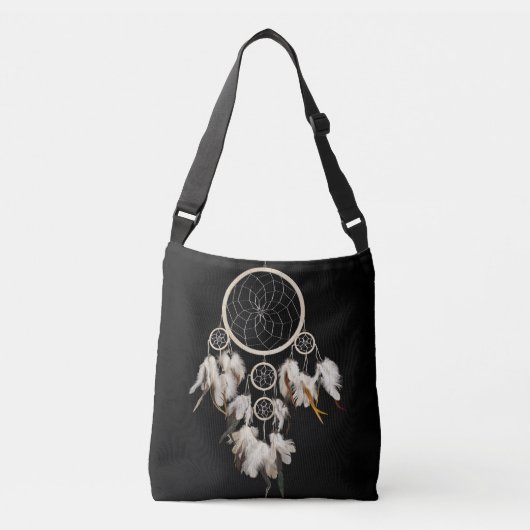 Dream Catcher - Cross Body Bag Tragetaschen Mit Langen Trägern (Vorderseite)