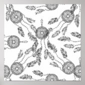 Dream Catcher Design 2 Poster (Vorne)