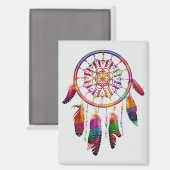 Dream Catcher Design Magnet (Vorderseite/Rückseite)