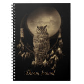 Dream Catcher Dream Journal Notizblock (Vorderseite)