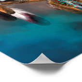 Dream Catcher - Drei Adler Kunst-Plakat / Drucken Poster (Ecke)