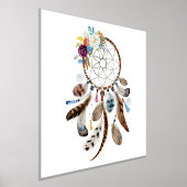 Dream Catcher Feather und Blume Foliendrucke (Ablage )