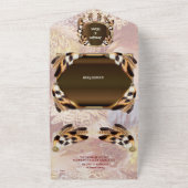 Dream Catcher Feathers All in One Wedite Einladung (Außenbereich)