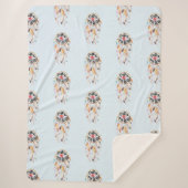 Dream Catcher Folgen Sie Ihrem Herzen Sherpadecke (Vorderseite)