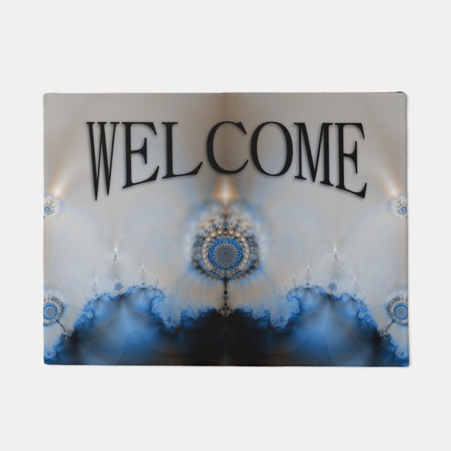 Dream Catcher Fraktal Fußmatte (Vorderseite)