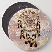 Dream Catcher-Geschenke Button (Vorne & Hinten)