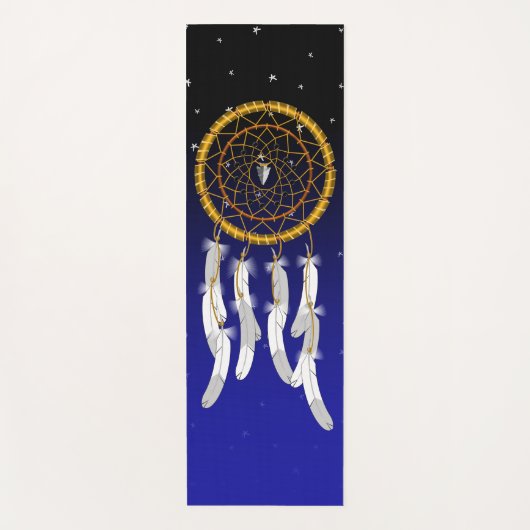 Dream Catcher--Hämatit Yogamatte (Vorderseite)