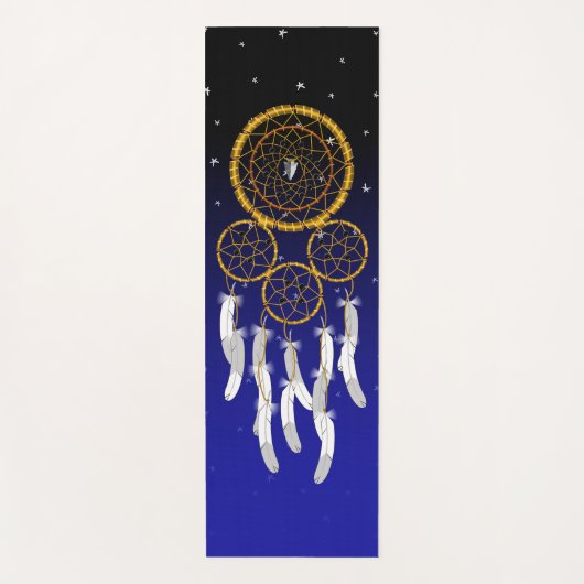 Dream Catcher--Hämatit Yogamatte (Vorderseite)
