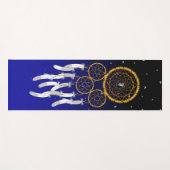 Dream Catcher--Hämatit Yogamatte (Vorderseite (Horizontal))