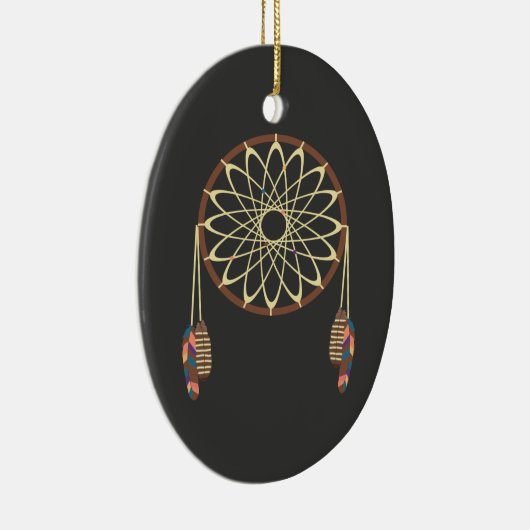 Dream Catcher Keramik Ornament (Rechts)