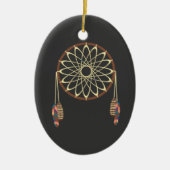 Dream Catcher Keramik Ornament (Vorne)