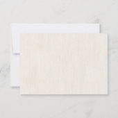 Dream Catcher Moon Peach & Burgundy Boho Wedding RSVP Karte (Rückseite)