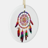 Dream Catcher Native American Spiritual Keramik Ornament (Rechts)