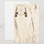 Dream Catcher Native American Stationery Briefpapier (Vorne/Hinten)